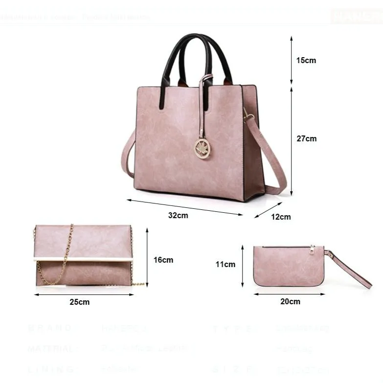 - Women Tote Leather for - Brown Rave reviews Safe payments Design Bag 3-in-1 Versatile