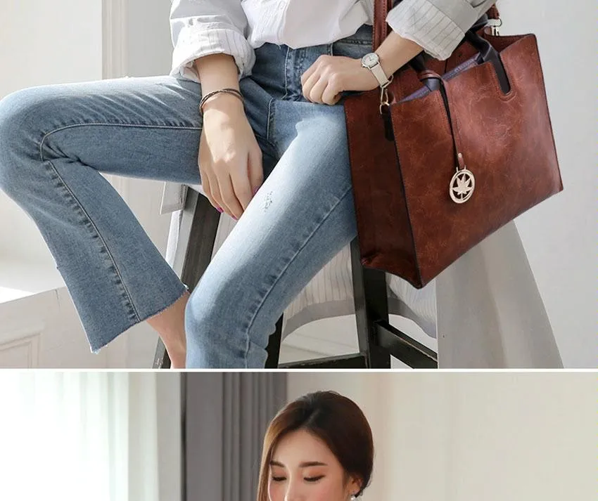 - Women Tote Leather for - Brown Rave reviews Safe payments Design Bag 3-in-1 Versatile