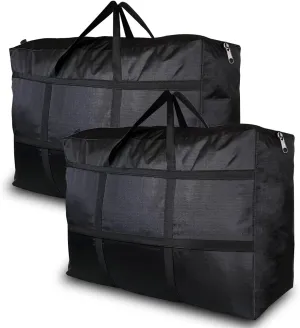 125L Large Capacity Storage Bags Duffle Bags for Space Saving Moving Storage - Reusable Heavy Duty Moving Tote