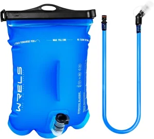 1L/1.5L/2L/3L BPA Free Hydration Bladder,Leakproof TPU Water Bladder for Hiking Backpack,Large Opening Water Reservoir Hydration Pack for Running Cycling Camping