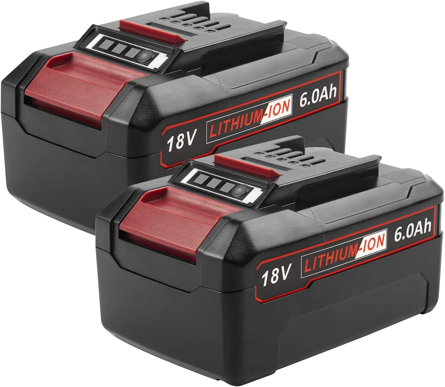 2 Packs 18V 6000mAh Battery Packs Compatible with Einhell Tools X-Change 4511396 4511437neu PXBP-600 PX-BAT52 Cordless Power Tools Battery