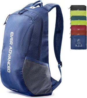 20L Lightweight Packable Hiking Backpack, Small Travel Water Resistant Collapsible Daypack for Men Women Camping Outdoor Navy