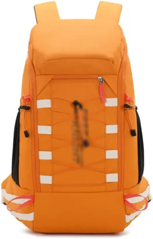 40L Hiking Backpack Travel Backpack Multi Pocket Sports Bag Large Capacity(Black)