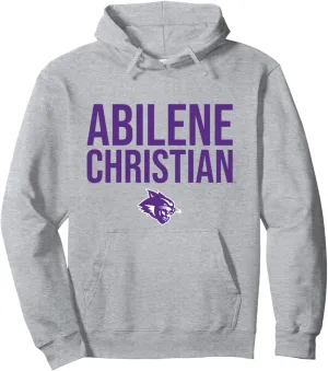 Abilene Christian University Wildcats Stacked Pullover Hoodie
