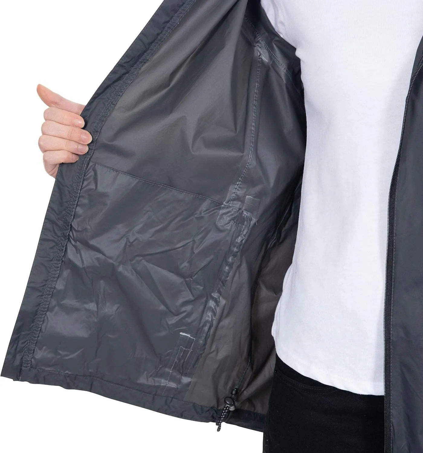 Adults Unisex Qikpac Packaway Waterproof Jacket