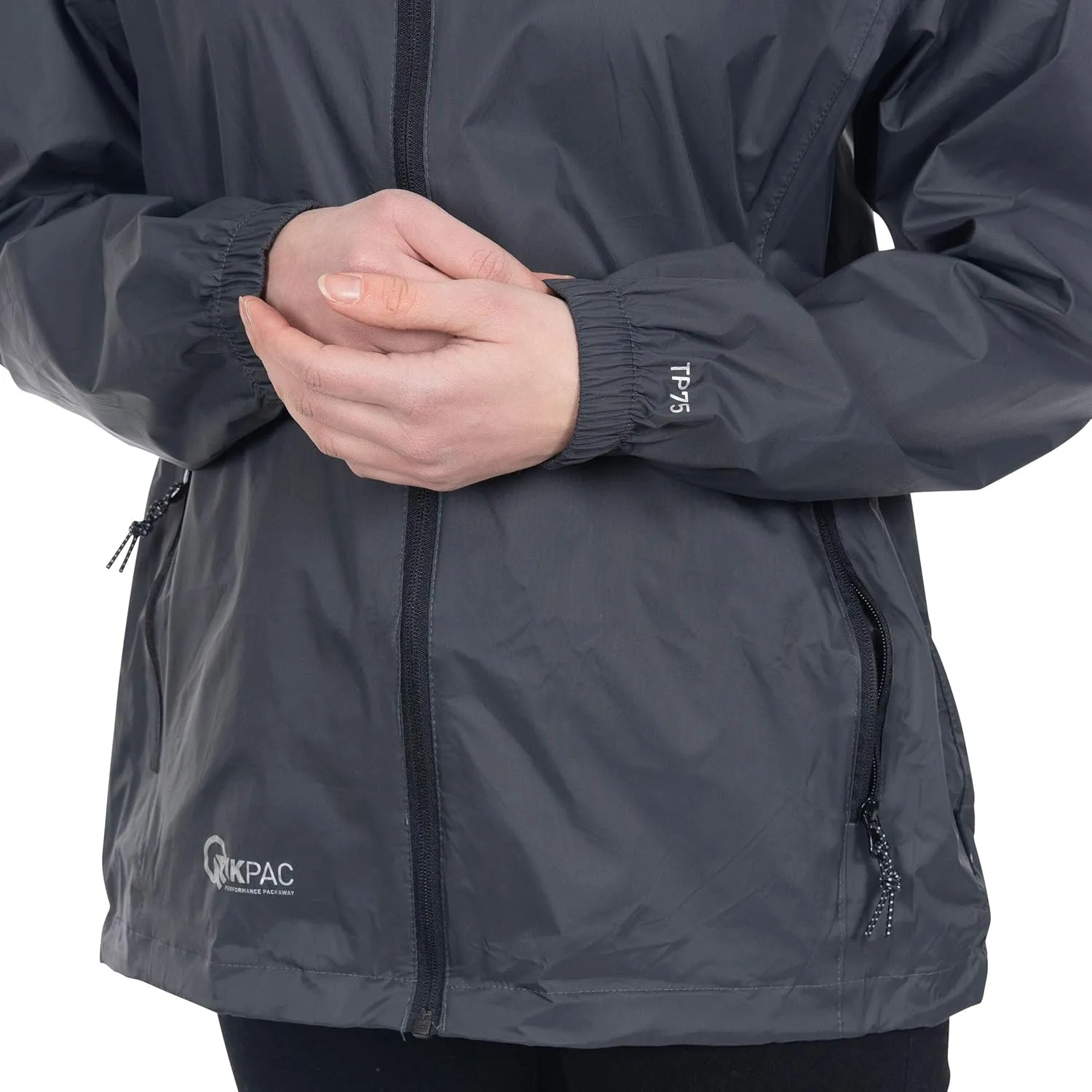 Adults Unisex Qikpac Packaway Waterproof Jacket