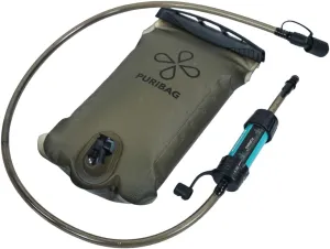 Adventure Bladder: 2 Liter Hydration Bladder with Filter - Replacement Backpack Water System Compatible with Other Daypack Hydration Systems, Perfect for Backpacking, Hiking, and Biking