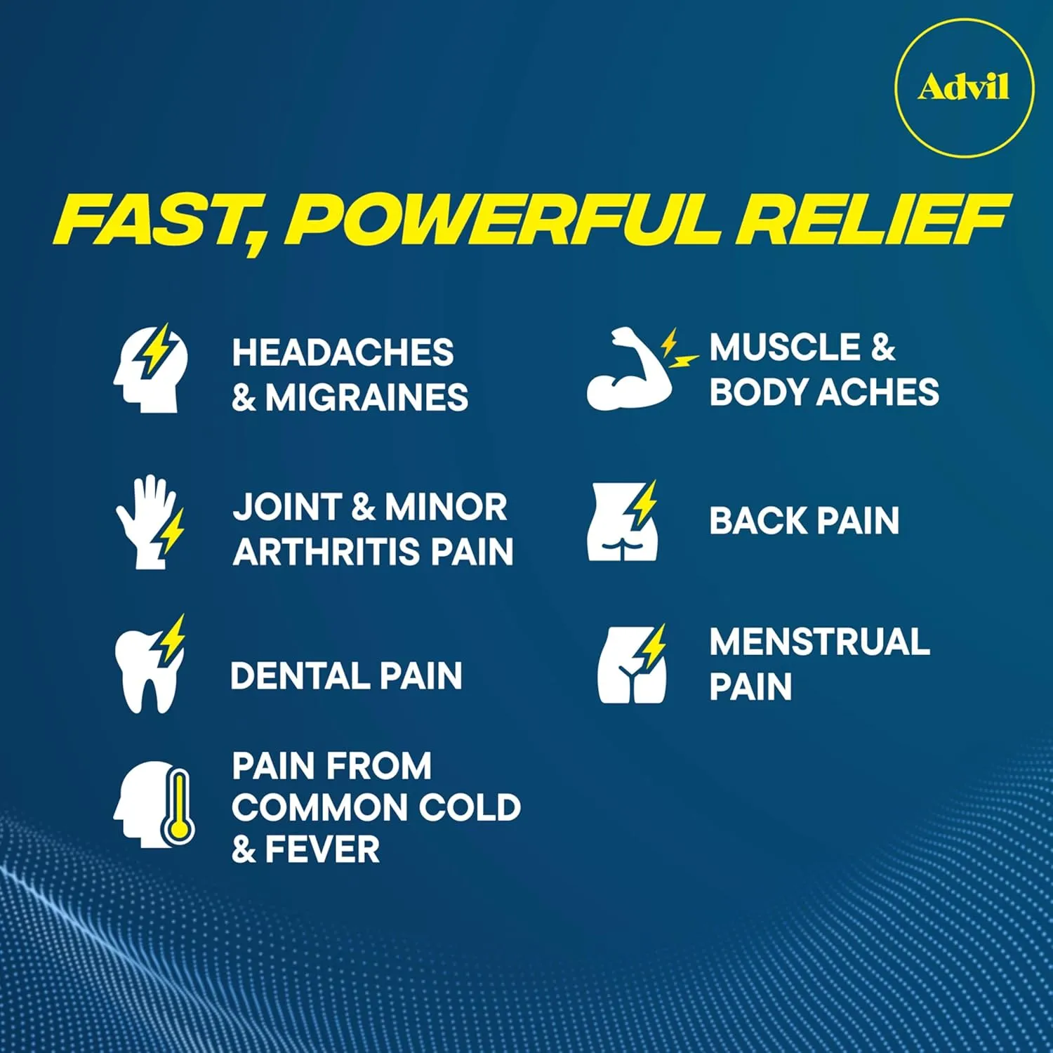 Advil Liqui-Gels minis Pain Reliever and Fever Reducer, Pain Medicine for Adults with Ibuprofen 200mg for Pain Relief - 50x2 Liquid Filled Capsules