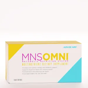 AdvoCare MNS Omni - Premium Dietary Supplement to Support Immune, Digestive & Cardiovascular Health* - Aids Healthy Hair, Nails & Skin* - Contains Vitamins & Probiotics - 14 Daily Strip Packs