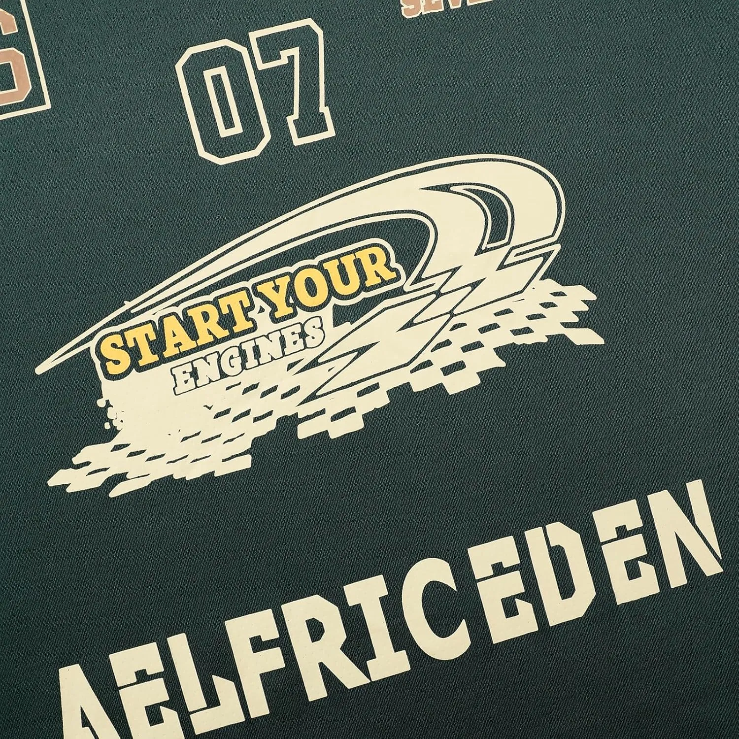 Aelfric Eden 90s Oversized T Shirts Unisex Grahpic Jersey Printed Casual Tees Streetwear Vintage Summer Top Tshirt