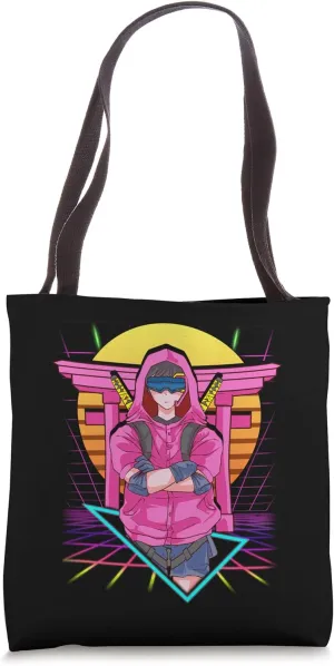 Aesthetic Vaporwave Anime Kawaii Japanese Music Tote Bag