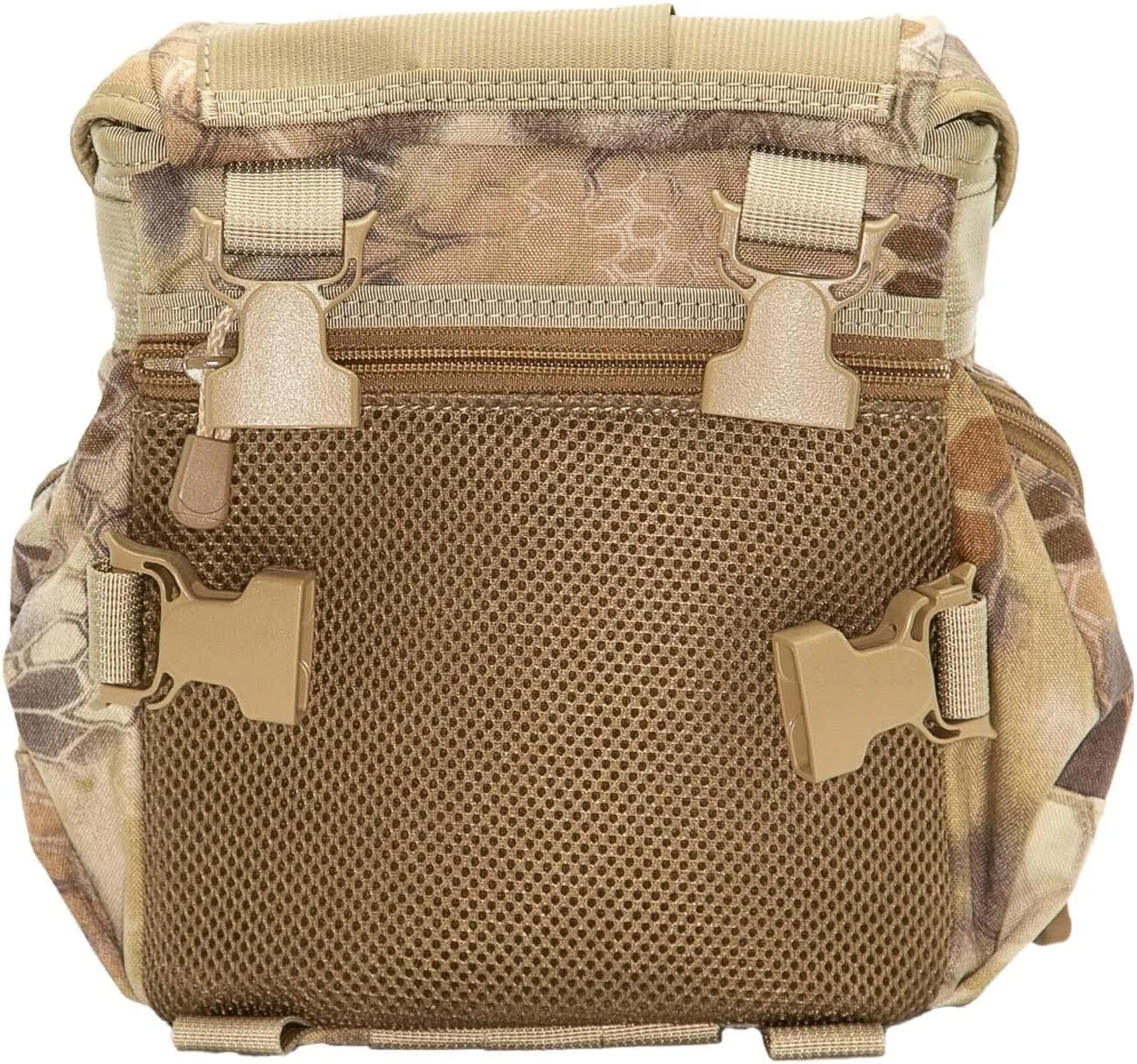 Alaska Guide Creations Denali ROK7 X56 Series HBS | Binoculars and Rangefinders Field Case Bag | Binocular Harness for Comfort and Quick Access (Mossy Oak Bottomland)