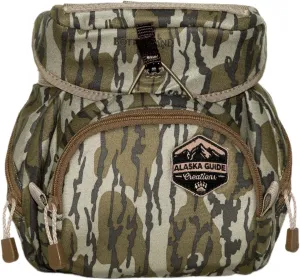 Alaska Guide Creations Denali ROK7 X56 Series HBS | Binoculars and Rangefinders Field Case Bag | Binocular Harness for Comfort and Quick Access (Mossy Oak Bottomland)