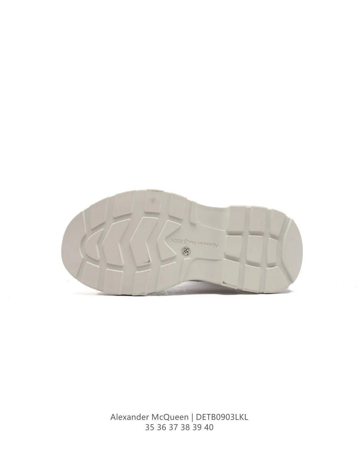 Alexander McQueen Graffiti Knit Tread Slick Boot