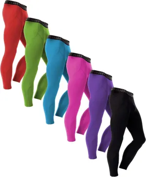 AMERICAN HEAVEN Men's Base Layer/Athletic/Running Tights/Leggings-Soft Thermal Bottoms| Multi Packs