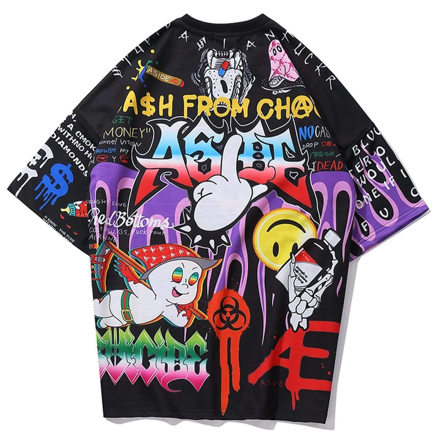 Anime Design Printed Tee