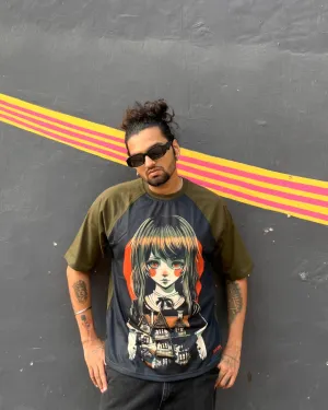 Anna Oversized Raglan T-shirt
