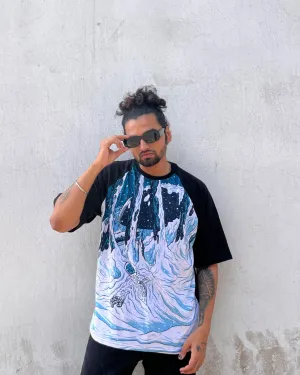 Astro Yeti Oversized Raglan T-shirt