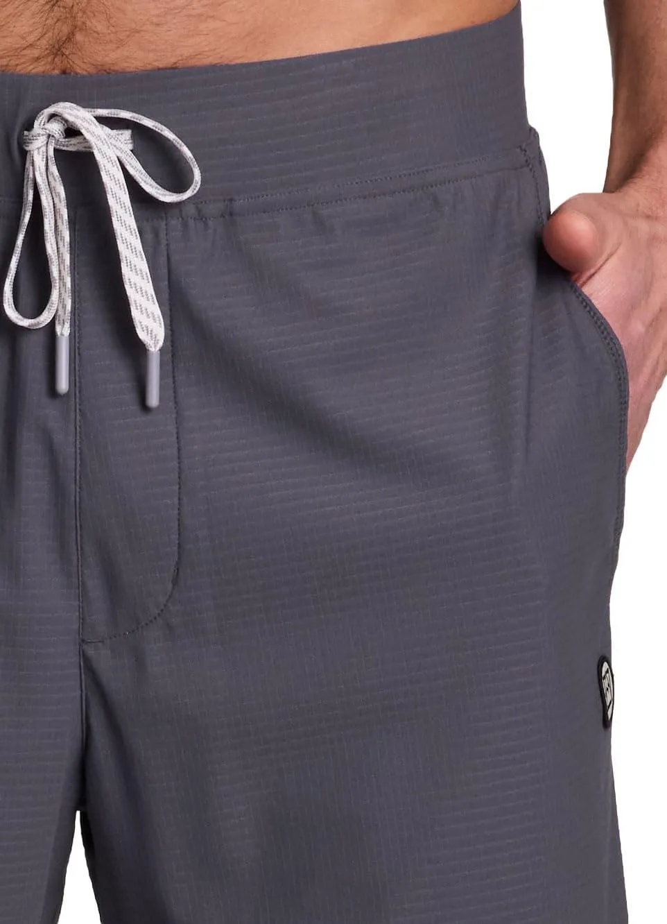 Avalanche Gym Shorts for Men, Breathable Stretch Jersey Quick Drying Workout Hiking Shorts with Pockets