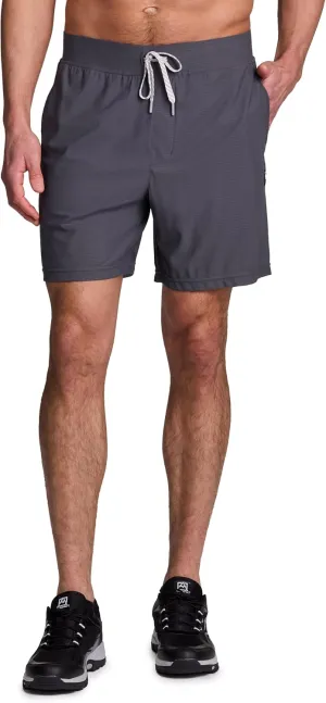 Avalanche Gym Shorts for Men, Breathable Stretch Jersey Quick Drying Workout Hiking Shorts with Pockets