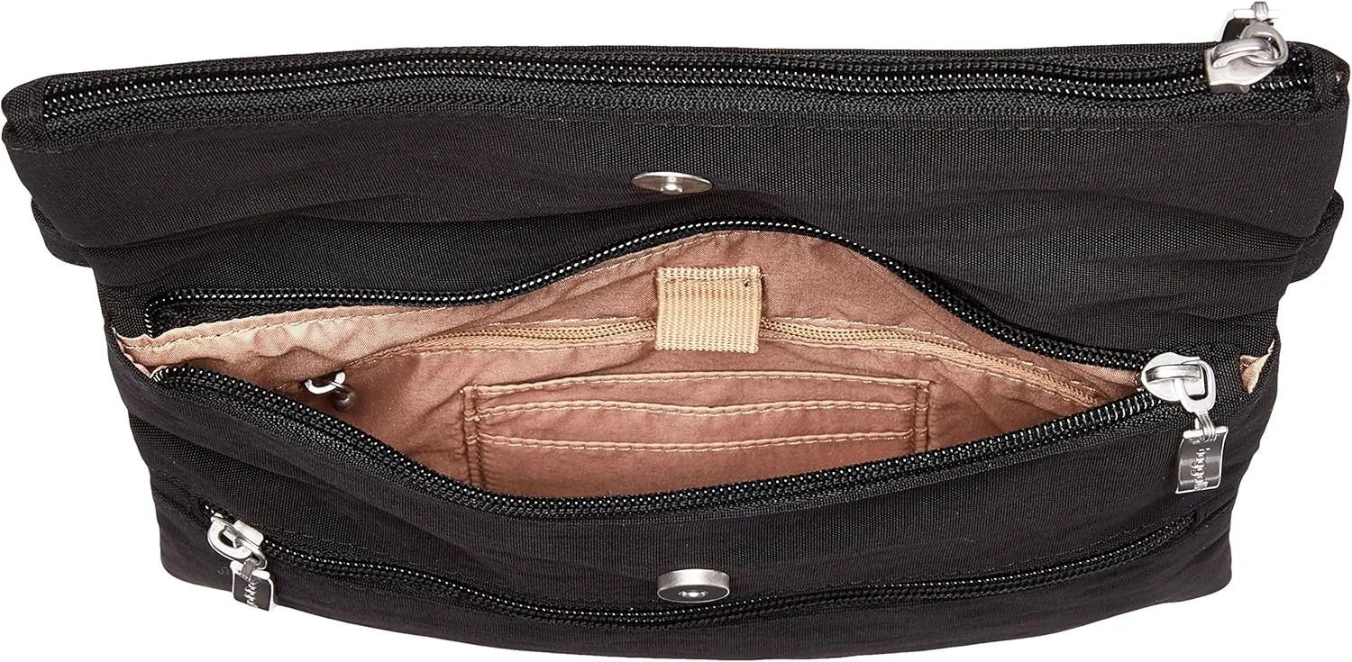 Baggallini womens Flip Zip Crossbody