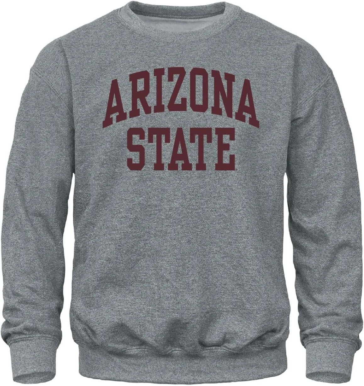 Barnesmith Crewneck Adult Unisex Sweatshirt for College, Classic Design, Charcoal Grey