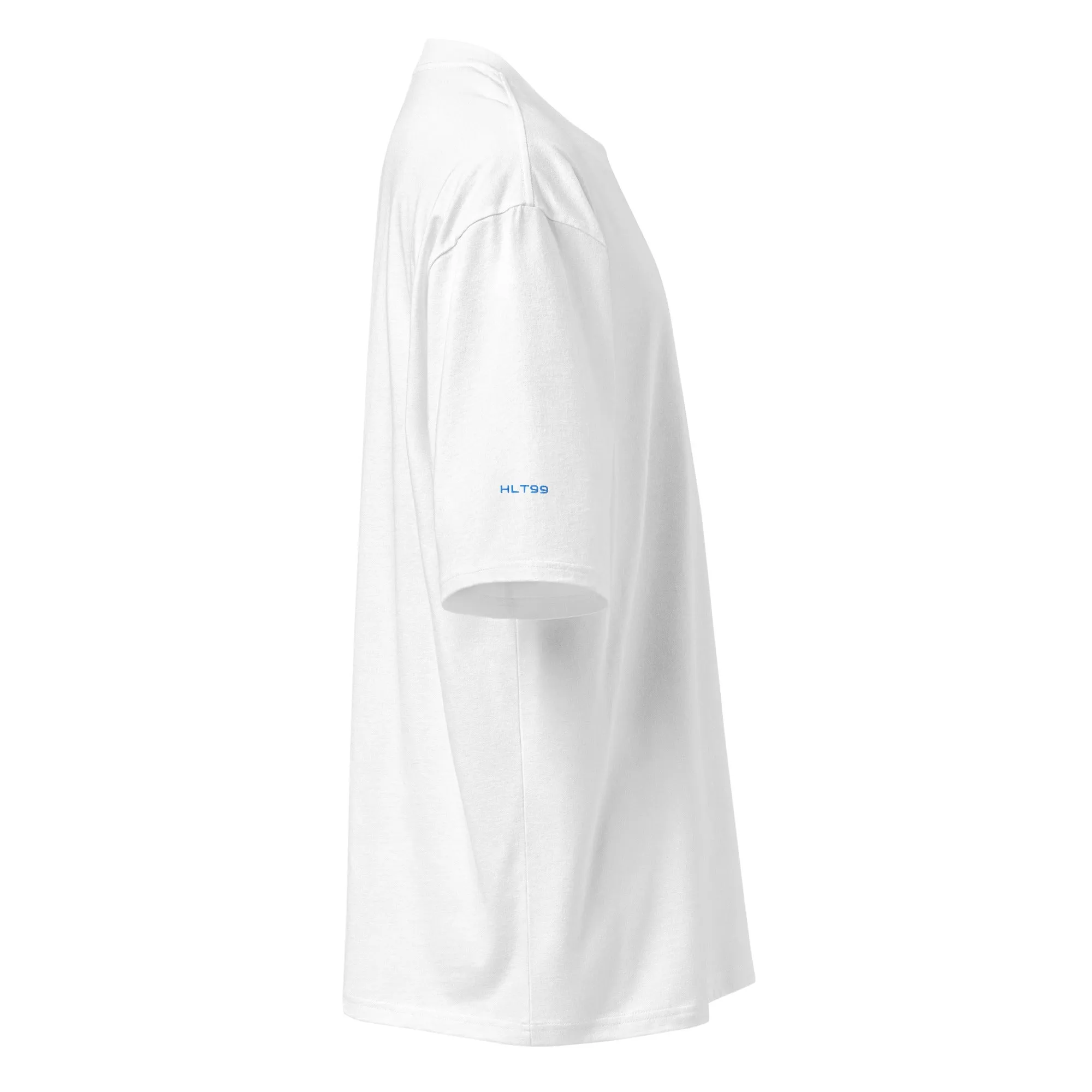 Bask | Blue Cross | Oversized heavyweight t-shirt