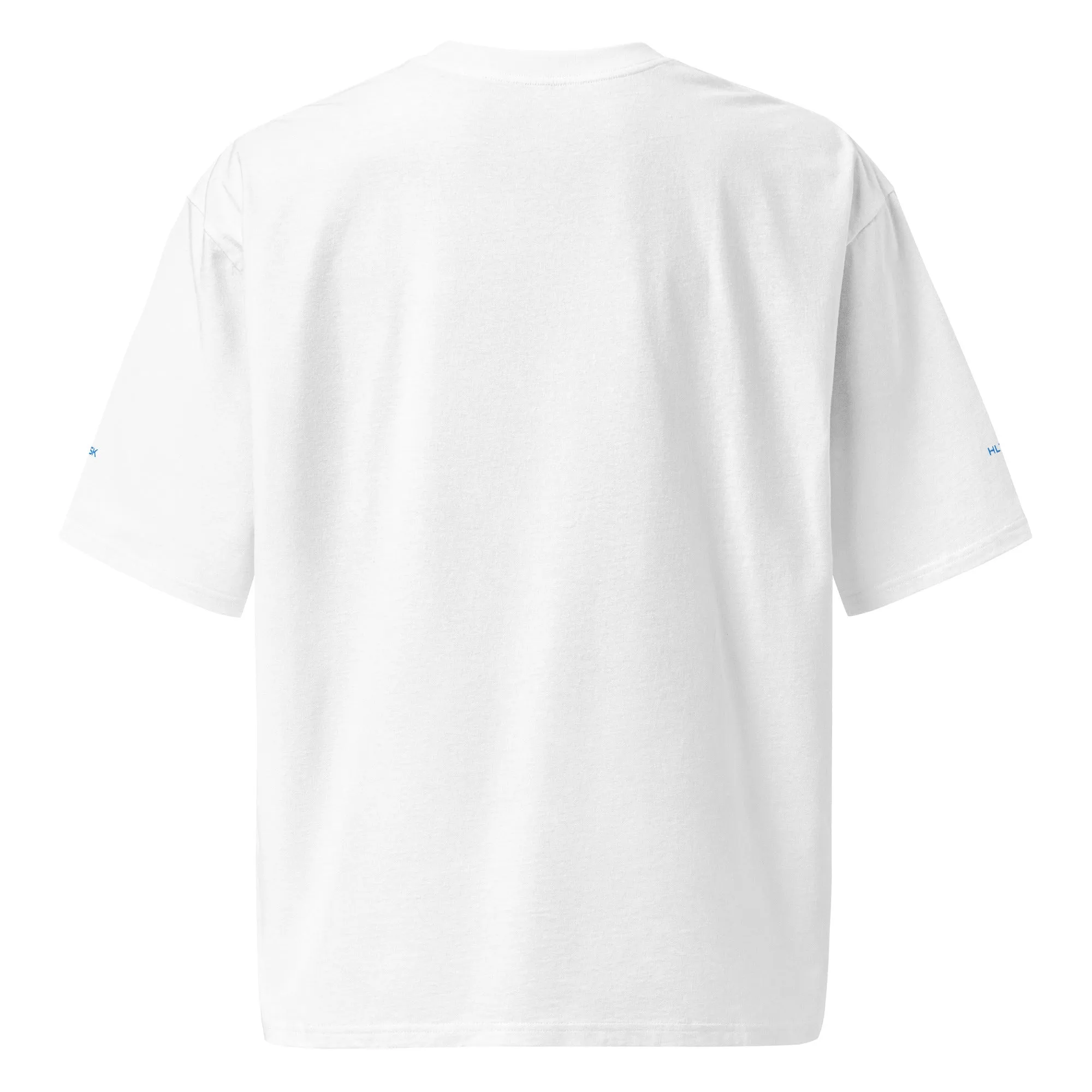 Bask | Blue Cross | Oversized heavyweight t-shirt