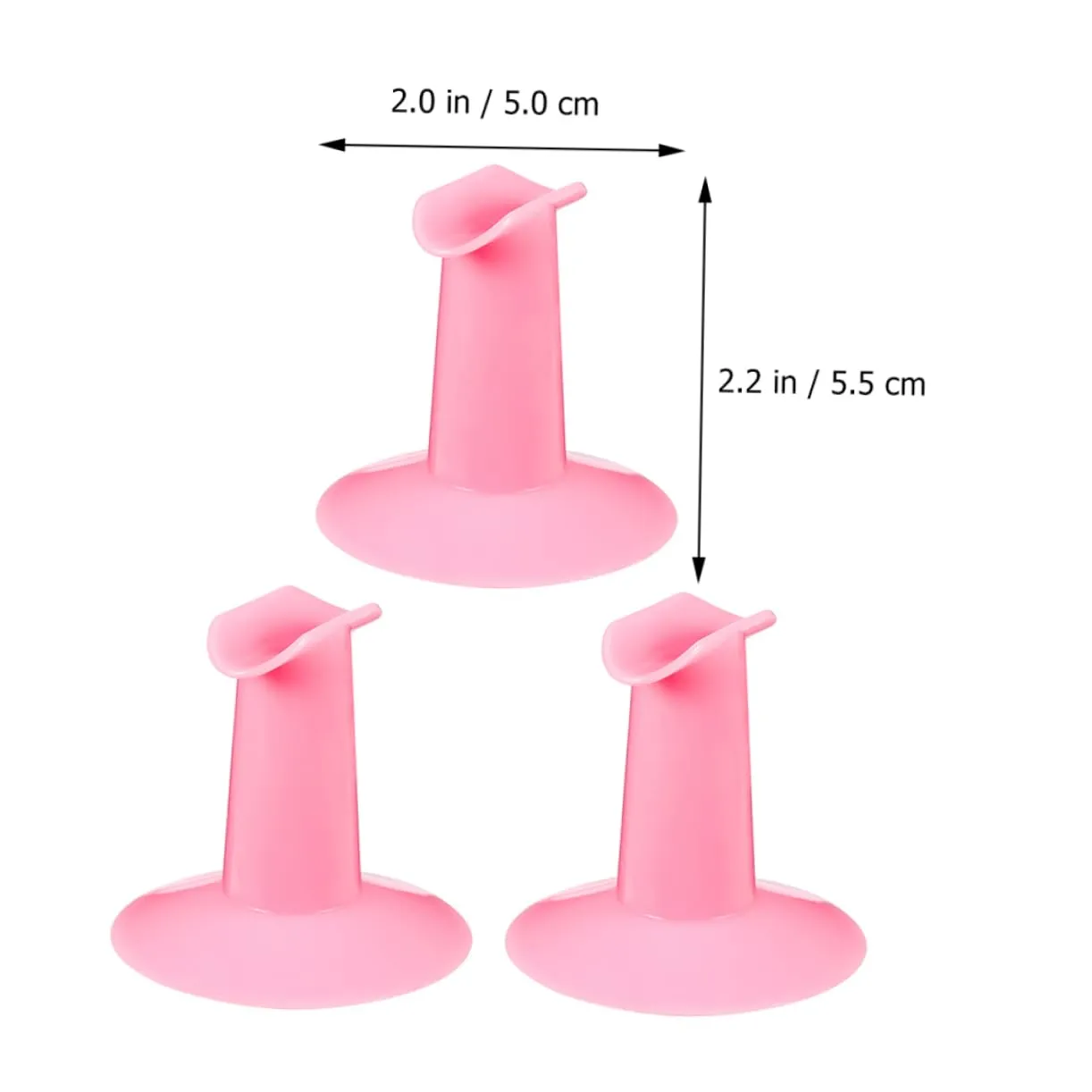 Beaupretty Sets Nail Art Finger Support Stand Manicure Hand Rest for Nail Salon College Personal Use Abs Material Pcs