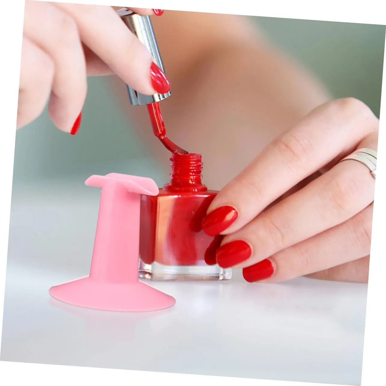 Beaupretty Sets Nail Art Finger Support Stand Manicure Hand Rest for Nail Salon College Personal Use Abs Material Pcs