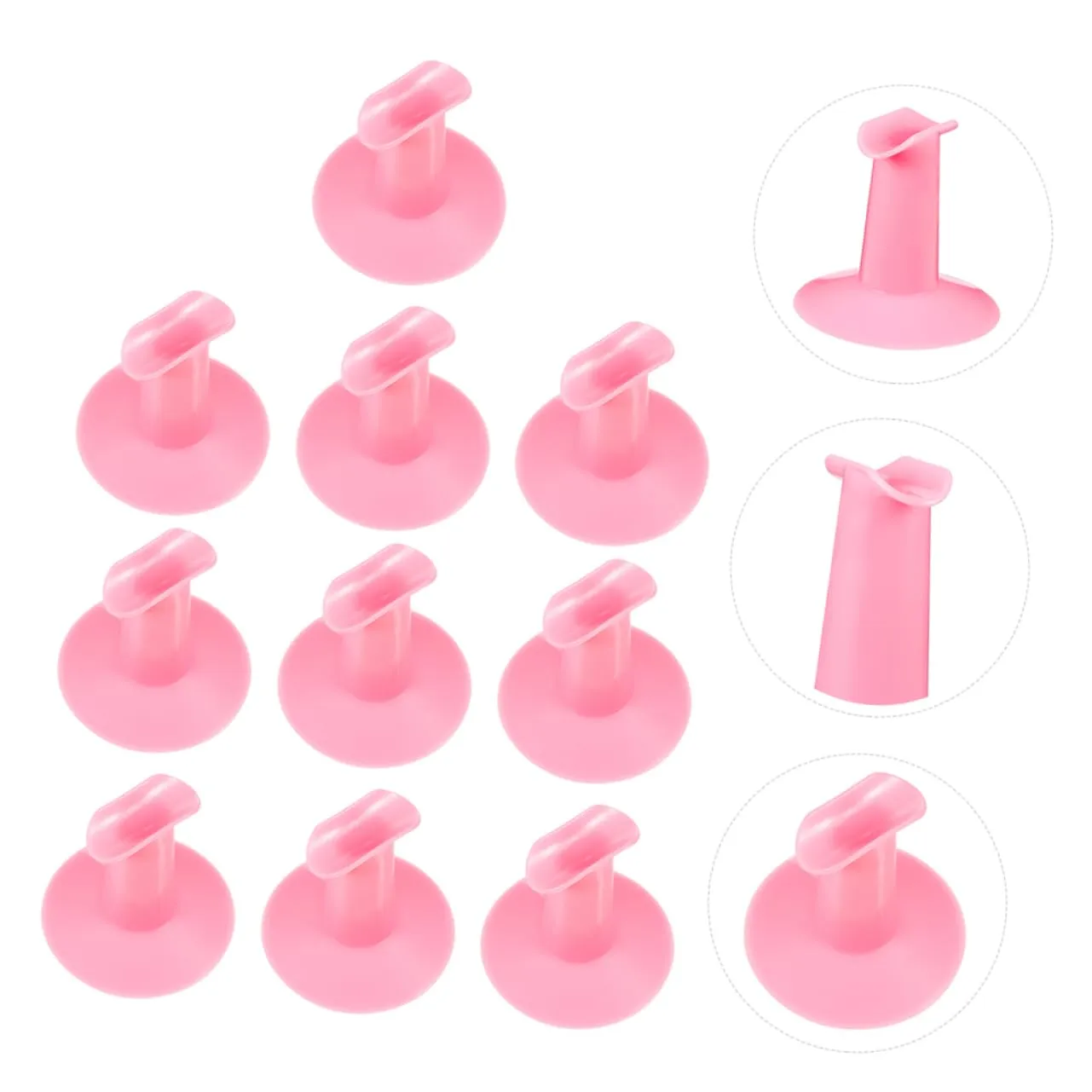Beaupretty Sets Nail Art Finger Support Stand Manicure Hand Rest for Nail Salon College Personal Use Abs Material Pcs