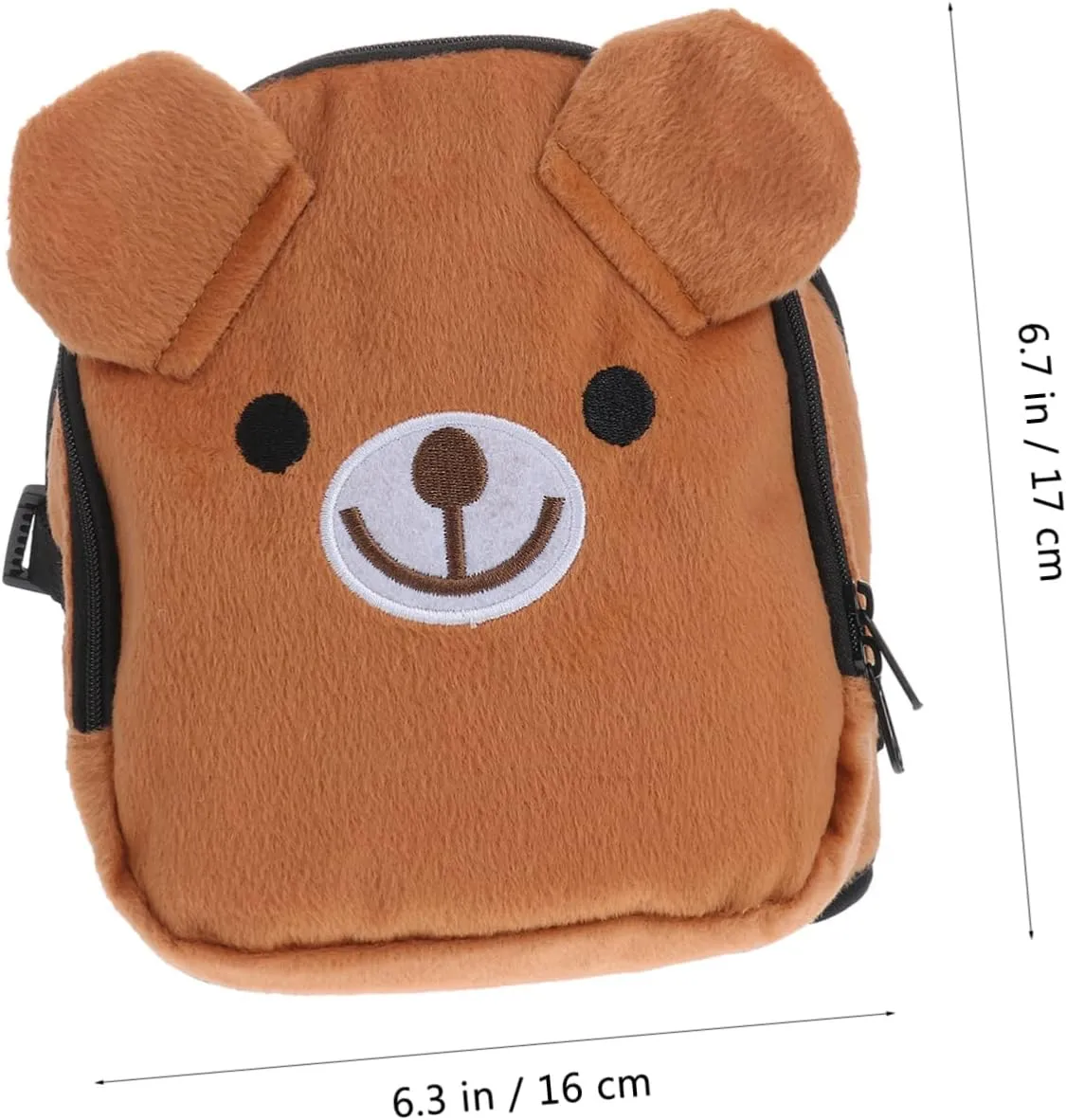 BESPORTBLE Pet Backpack Carrier Dog Shoulder Bag Multifunction Dog Harness Brown Bear Pet Travel Solution