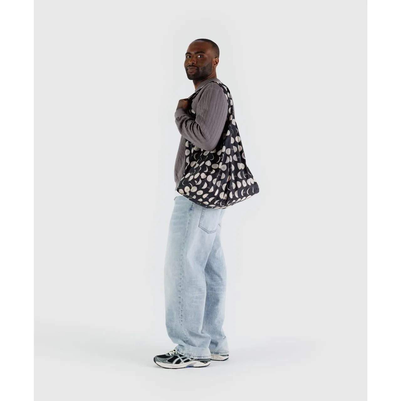 Big Reusable Tote: Moon