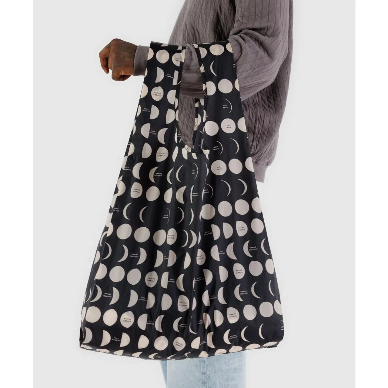 Big Reusable Tote: Moon