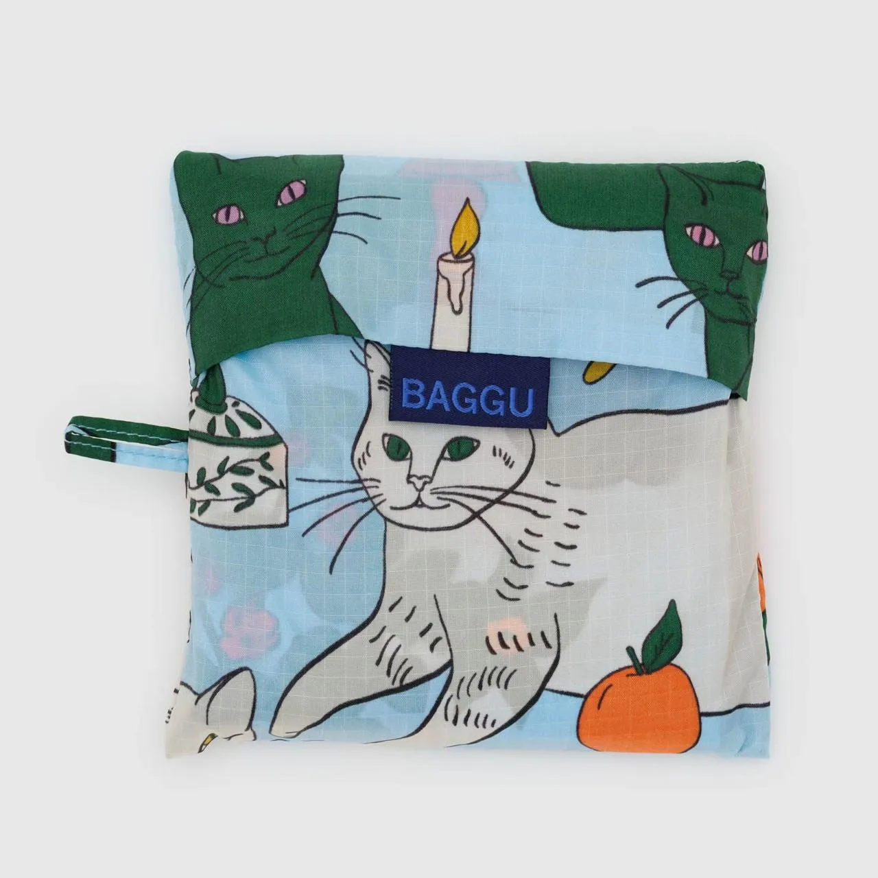 Big Reusable Tote: Table Cats