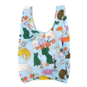 Big Reusable Tote: Table Cats