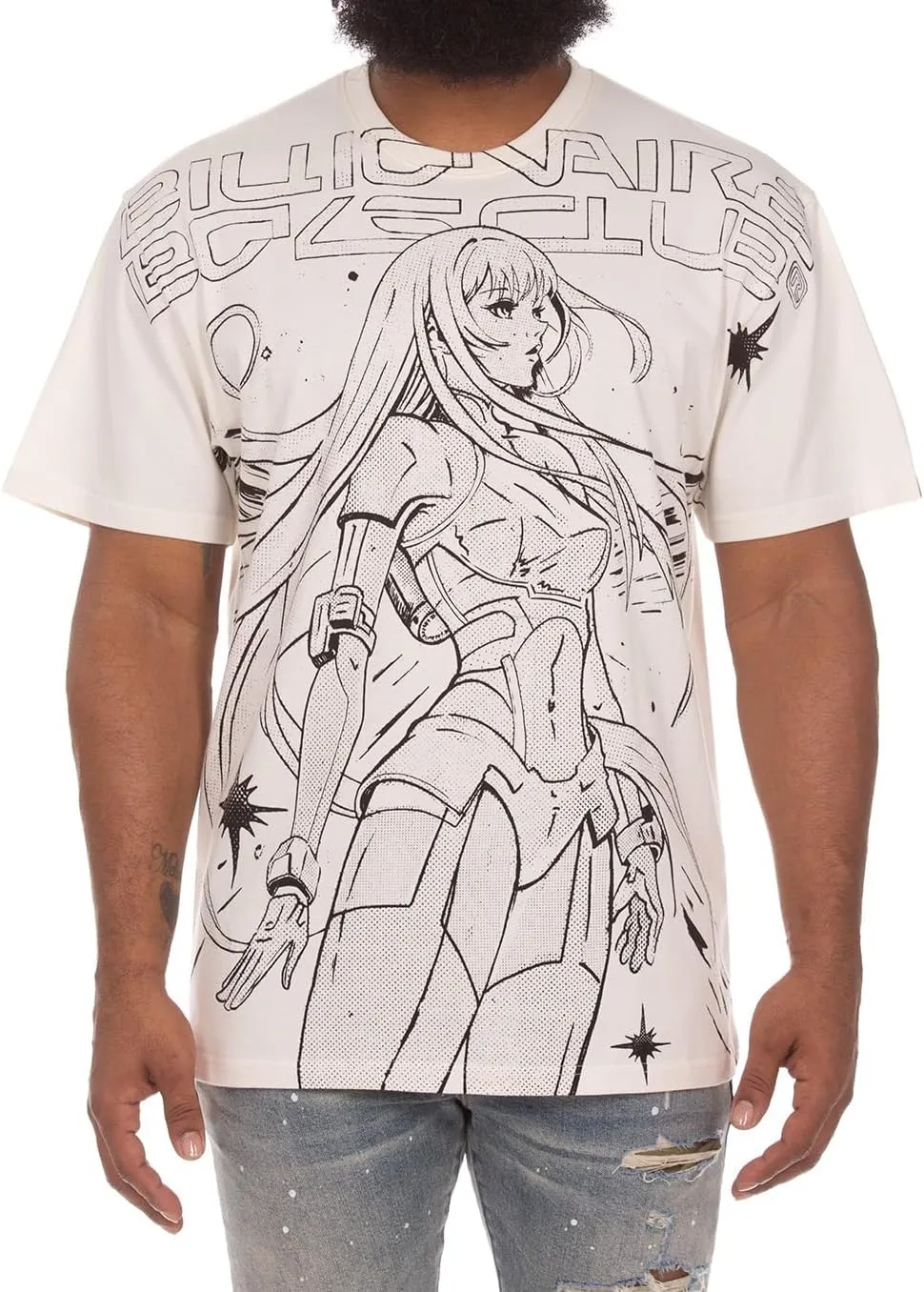 Billionaire Boys Club Clothing Men BB Anime SS Knit Oversized