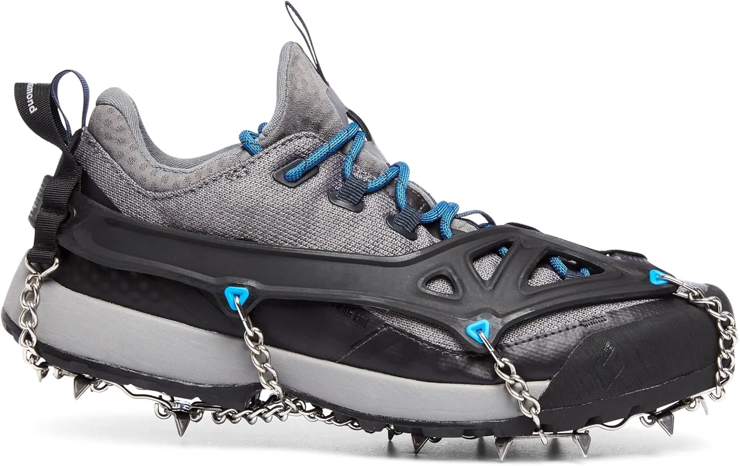 Black Diamond Access Spikes, Shoe and Boot Traction Cleats for Snow and Ice, Hiking, Walking, Fishing, with Stainless Steel Spikes for Trail Grip, Sold in Pairs