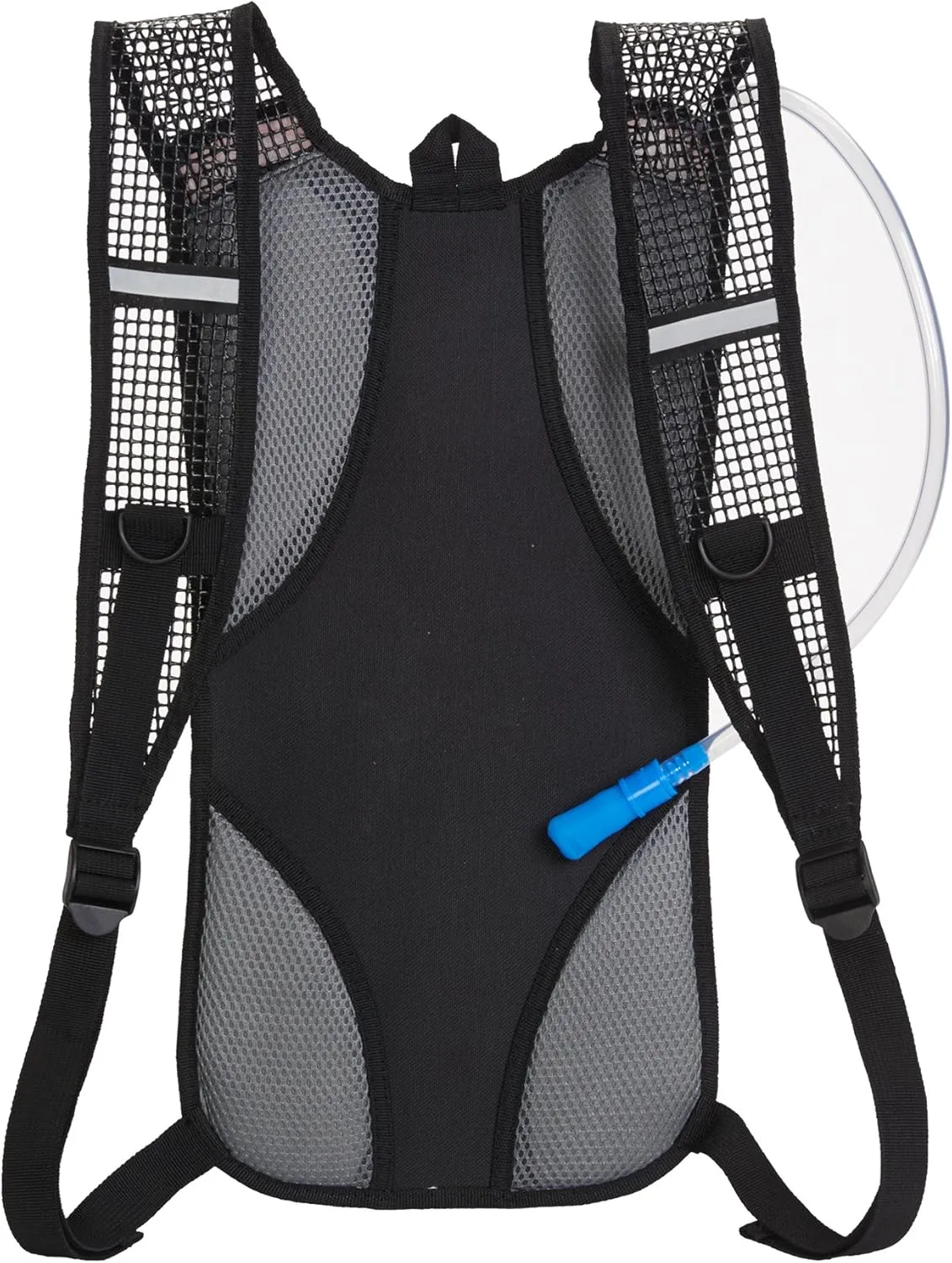 Black Mountain Products Hydration Pack - 2 Liter Water Bladder with Extra Large Storage Compartment