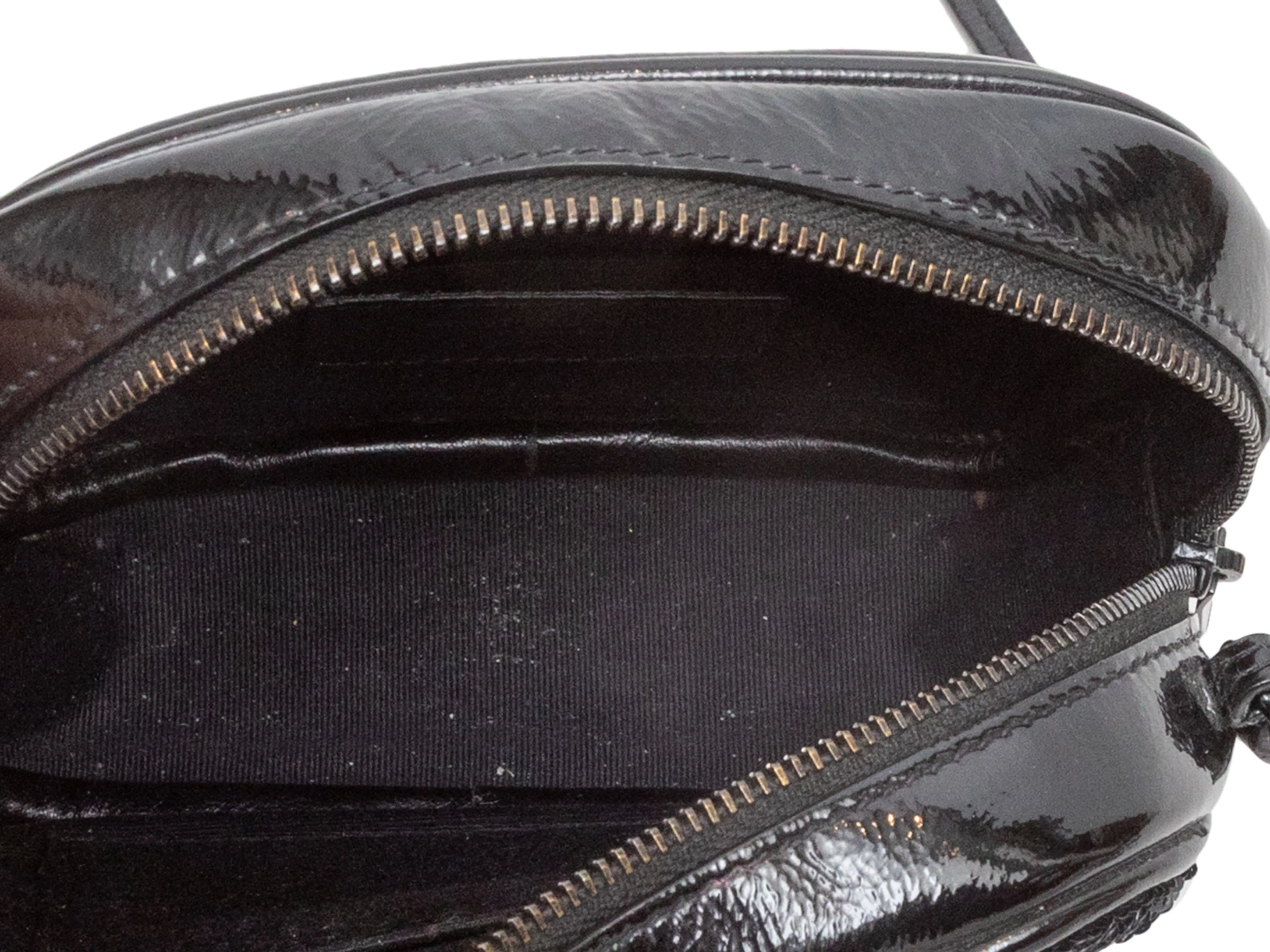 Black Saint Laurent Blogger Sequin Crossbody Bag