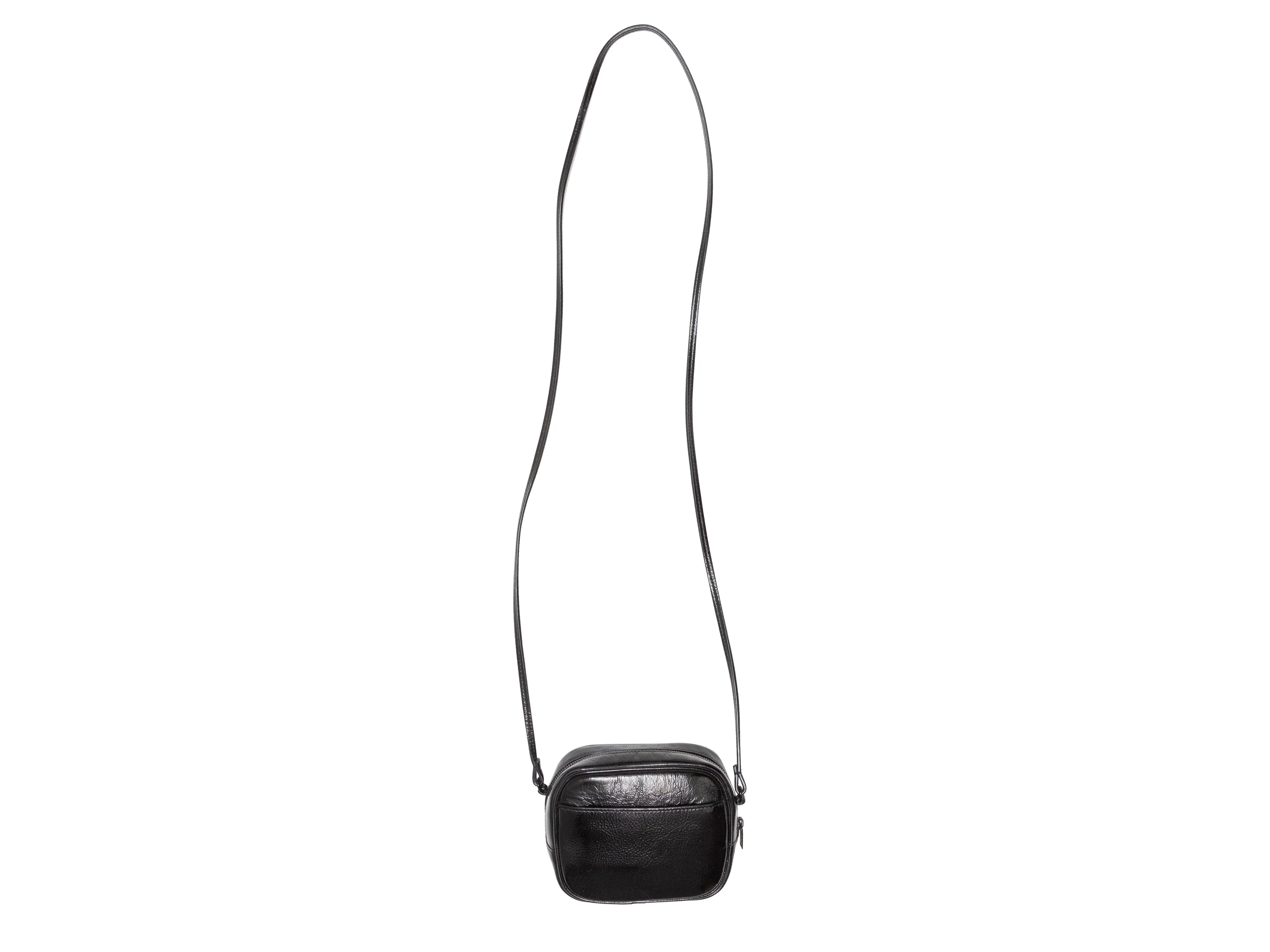 Black Saint Laurent Blogger Sequin Crossbody Bag