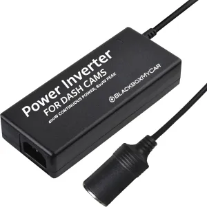 BlackboxMyCar Power Inverter for Dash Cams and Dash Cam External Battery Packs (Compatible with BlackboxMyCar PowerCell 8, BlackVue B-124X/B-130X, Cellink NEO, Thinkware iVOLT)