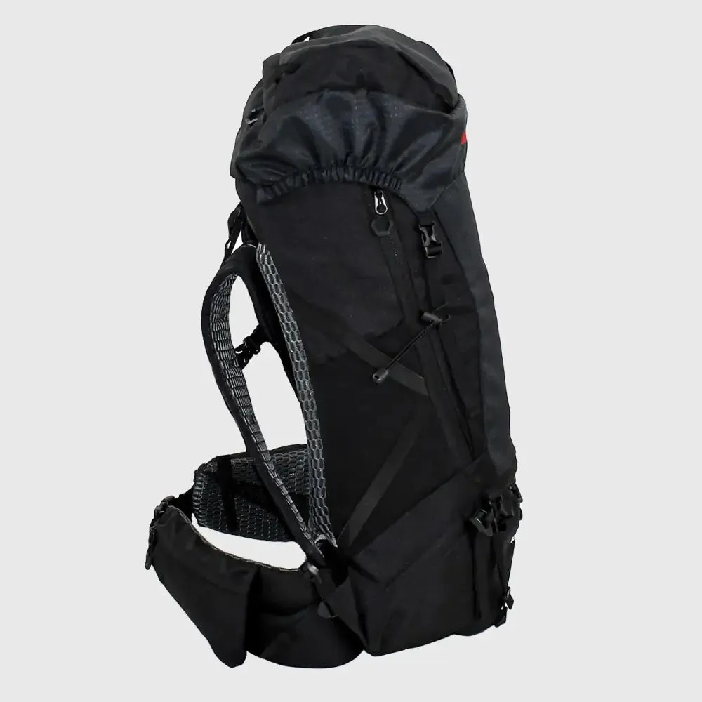 BlackWolf Nankeen 60 Jet Black Hiking Pack
