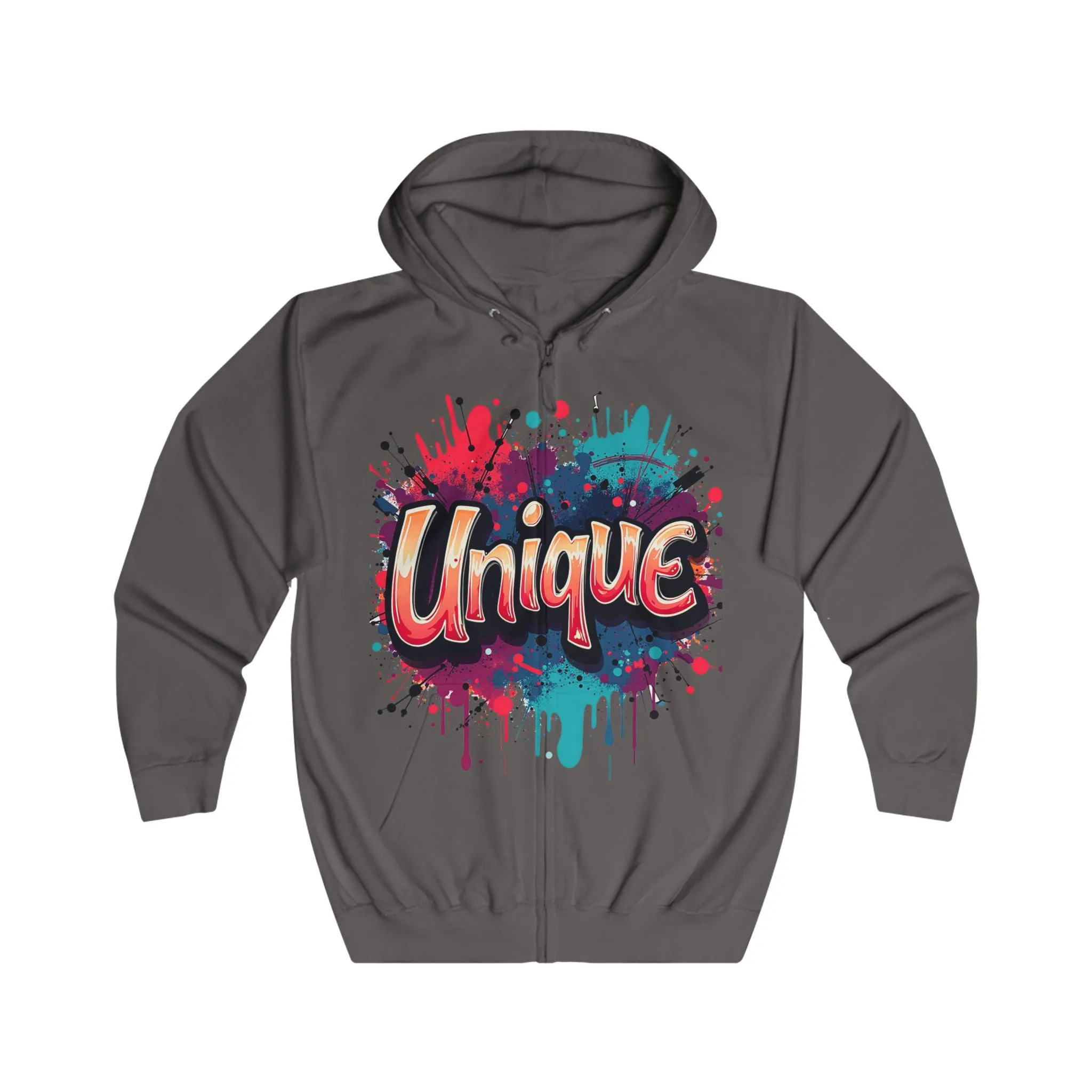 Bold Graffiti Urban Hoodie for Women