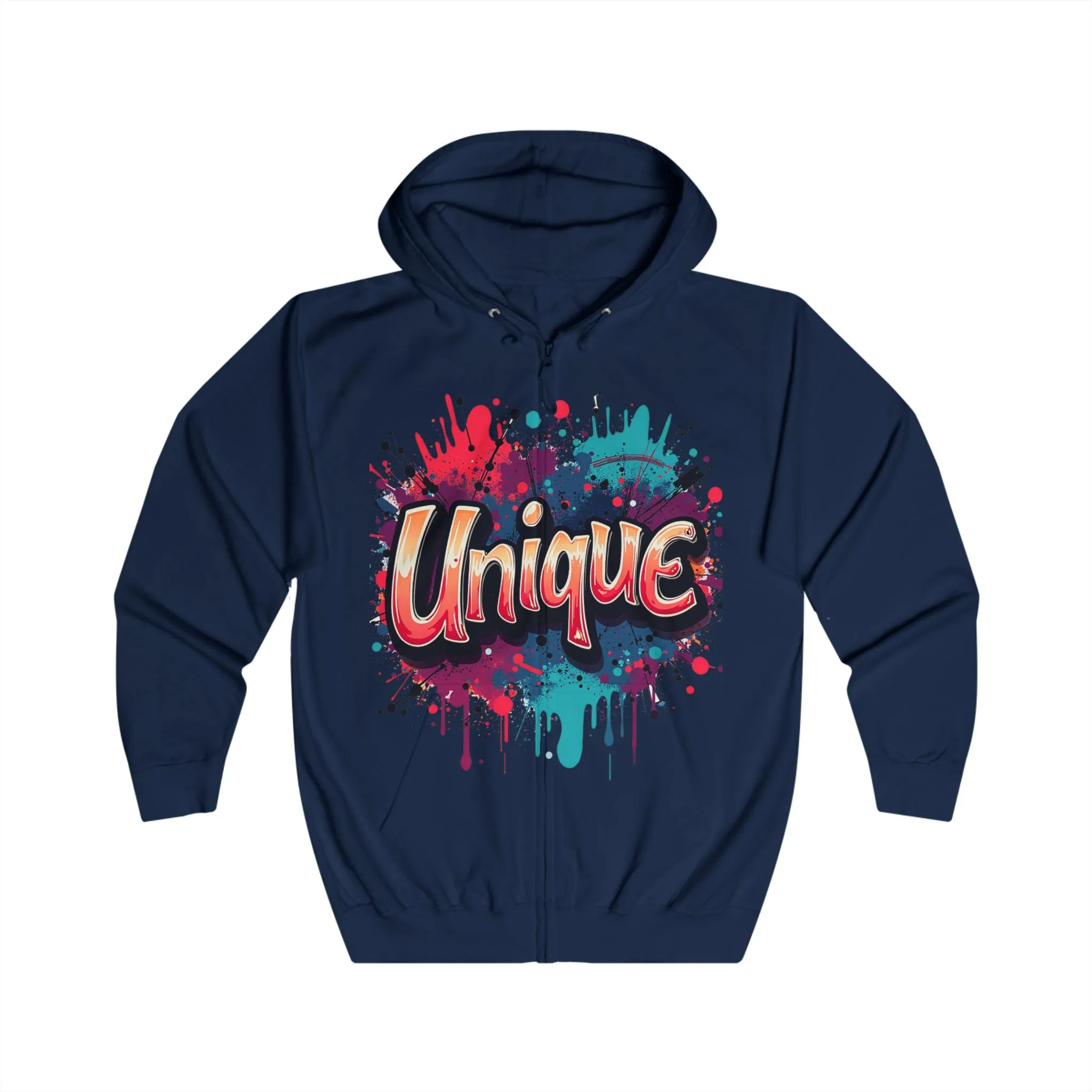 Bold Graffiti Urban Hoodie for Women