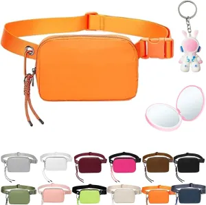 Bovagu Crossbody,Duo Iris 57" Long Strap Crossbody Bag,Small Crossbody Purse with Adjustable Strap,Fashion Waist Packs