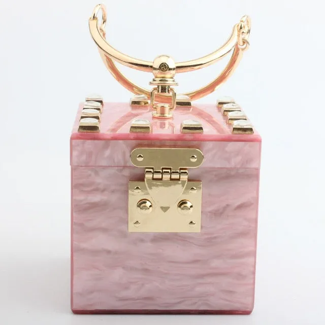 Brand Stone Travel Clutch Evening Totes Top Bag Party Day Prom clutches Purse Slashed prices Bags Wallet Wedding Full product lineup Women Handbags Fashion Acrylic