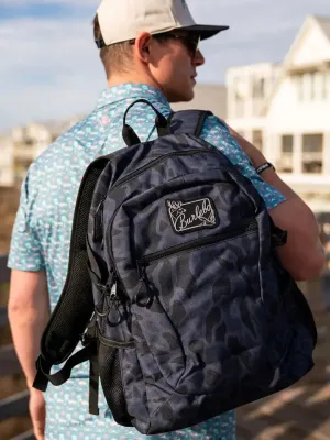 Burlebo Black Camo Backpack