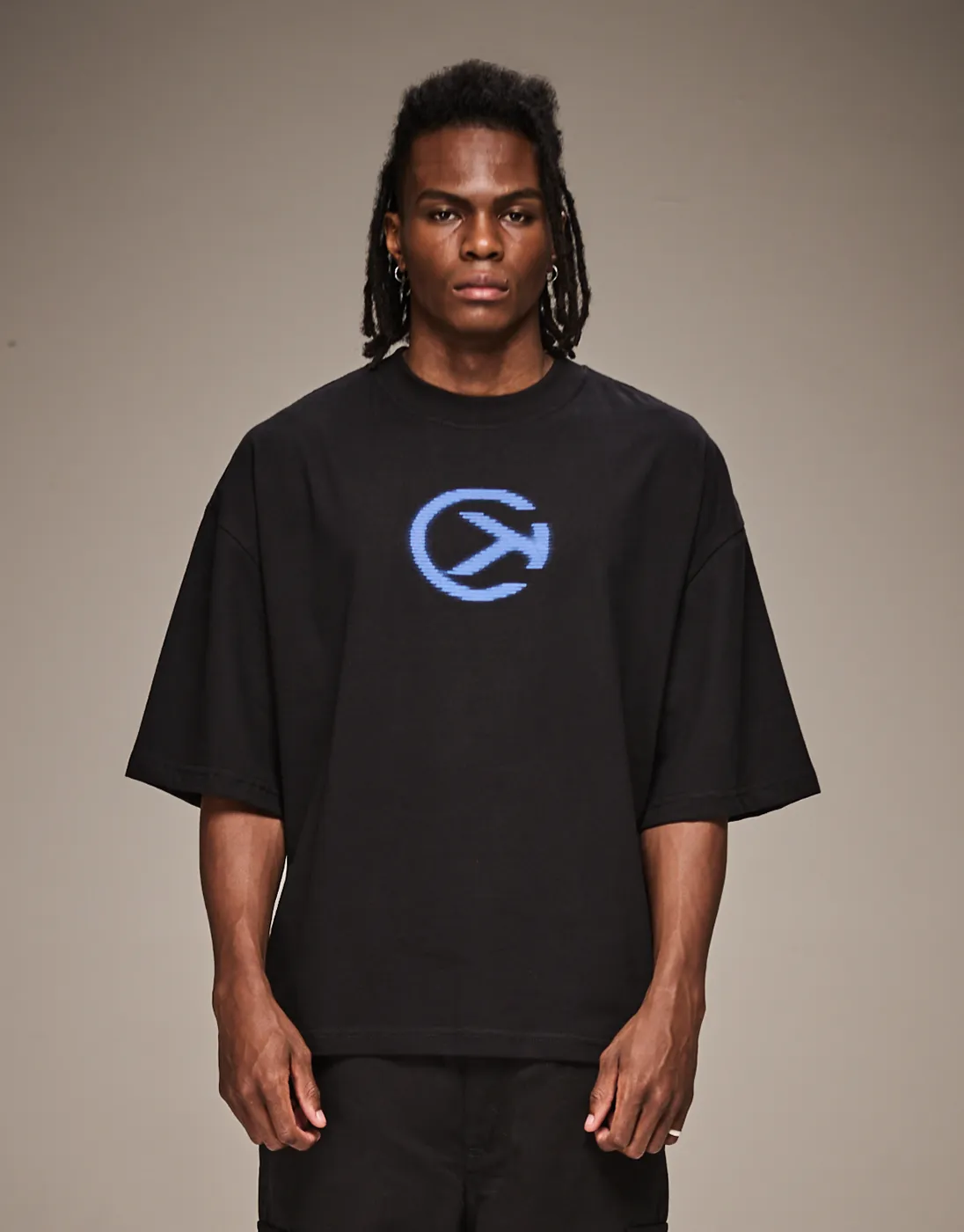 Camiseta Boxy Sign Preta