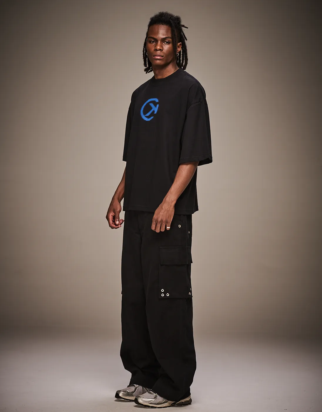 Camiseta Boxy Sign Preta